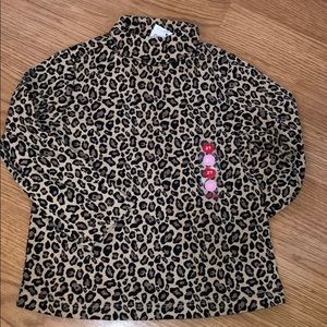 NWT Gymboree Leopard print turtleneck